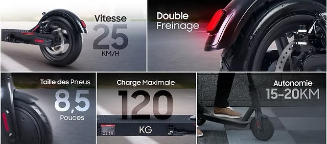 Trottinette Electrique ACE A 350 M التوصيل مجاني ل 58 ولاية
