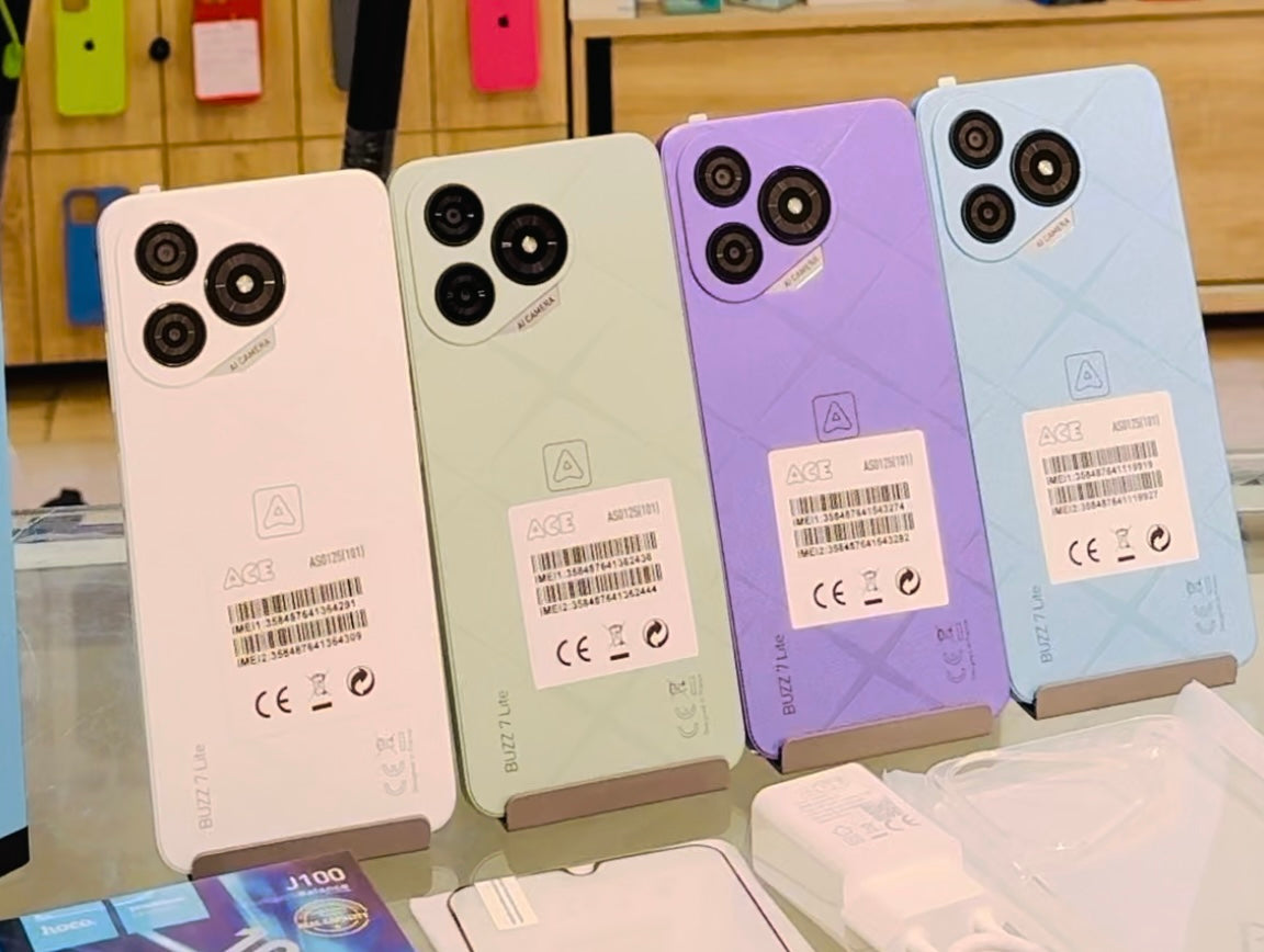 Ace buzz 7 lite + power bank hocco original 10000mah + Earbuds 🇺🇸
