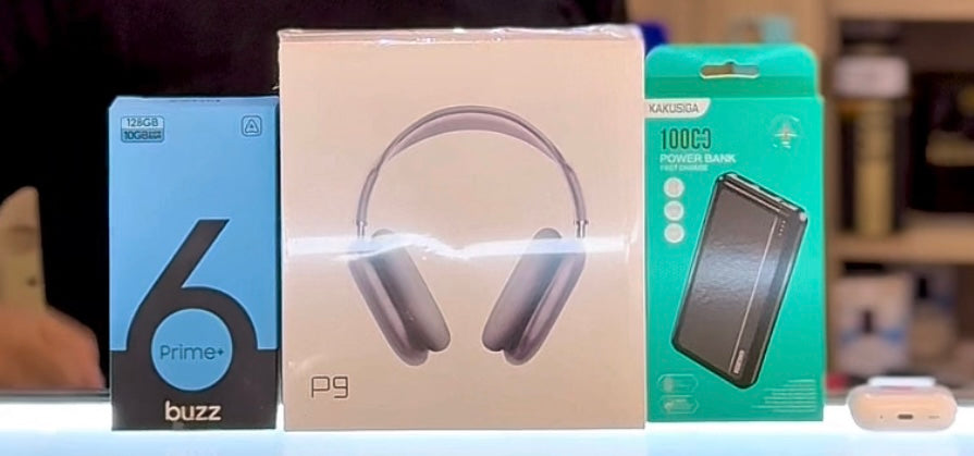 Ace buzz 6 prime plus + power bank 10000mah + Casque P9+ Earbuds 🇺🇸