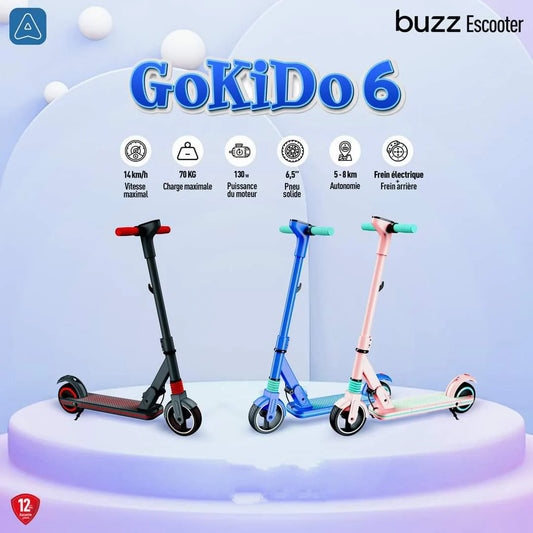 Trottinette Electrique ACE Gokido 6 Enfant - التوصيل مجاني ل 58 ولاية